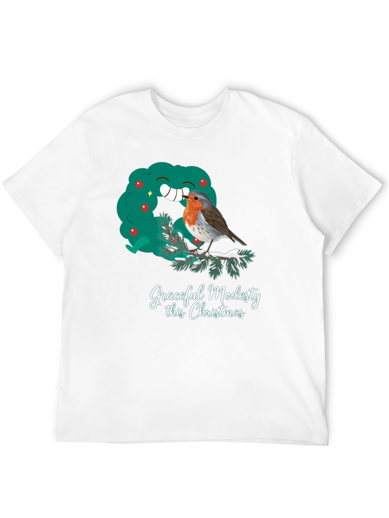 Graceful Modesty Christmas T-Shirt