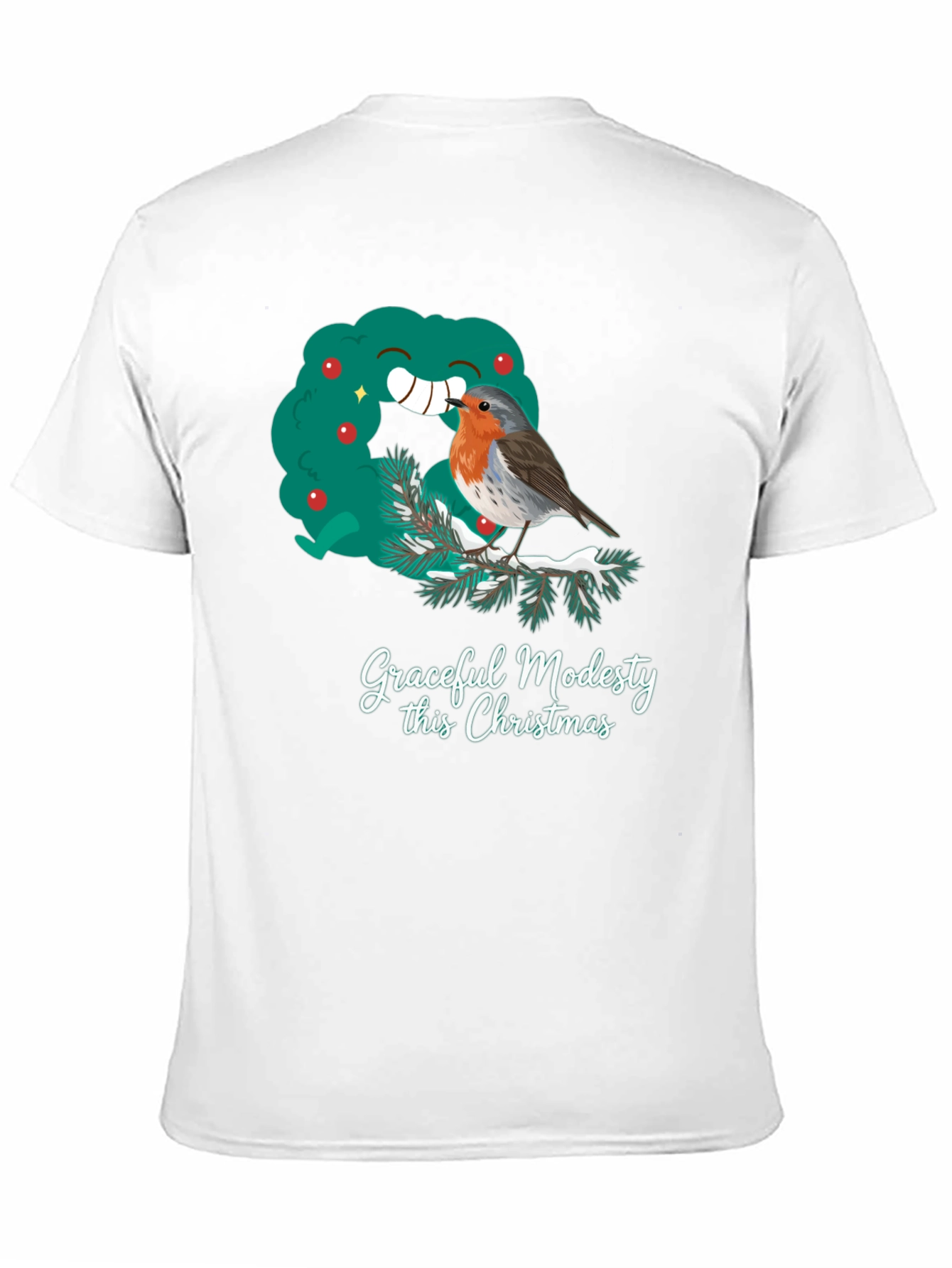 Graceful Modesty Christmas T-Shirt