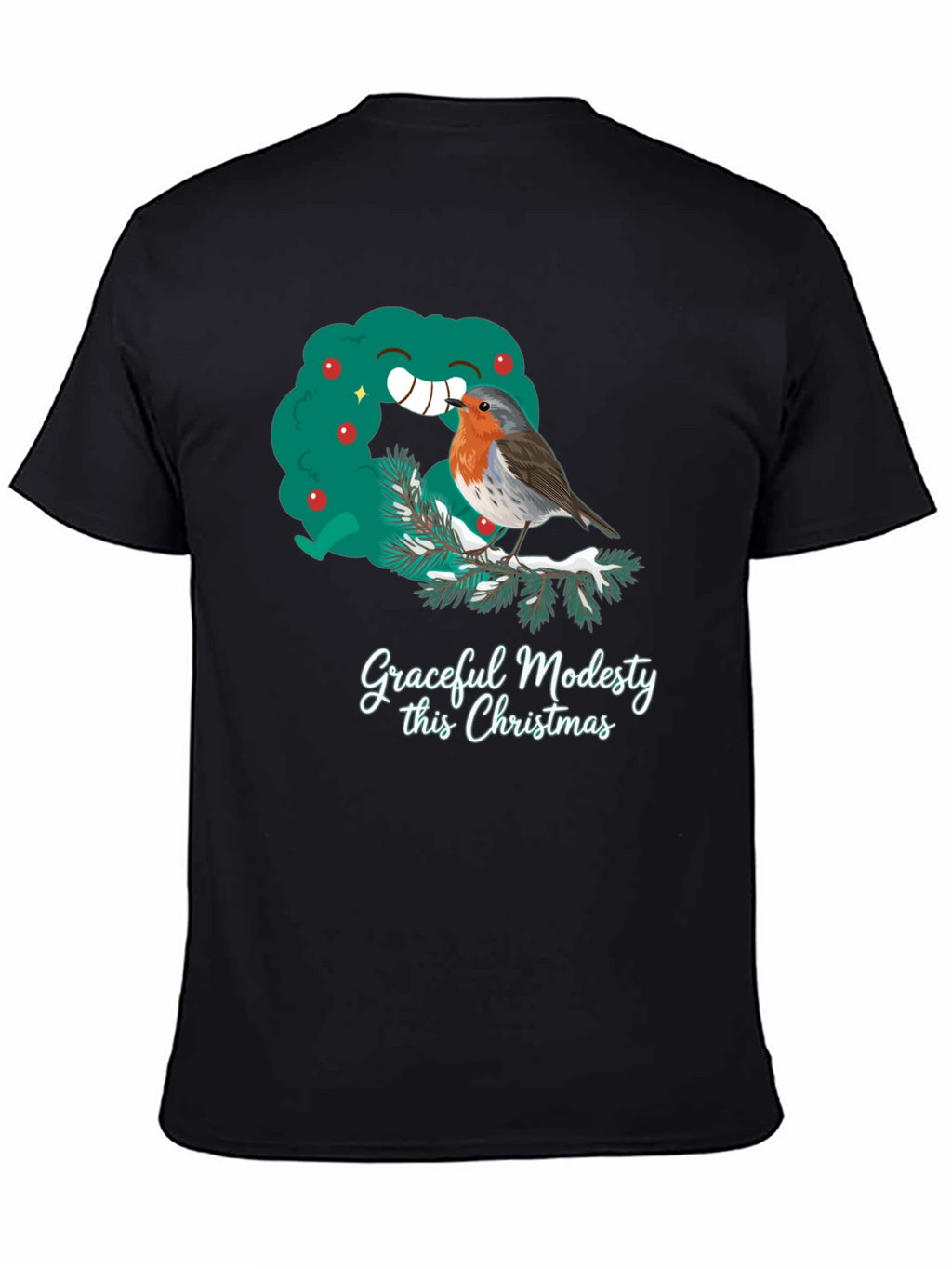 Graceful Modesty Christmas T-Shirt