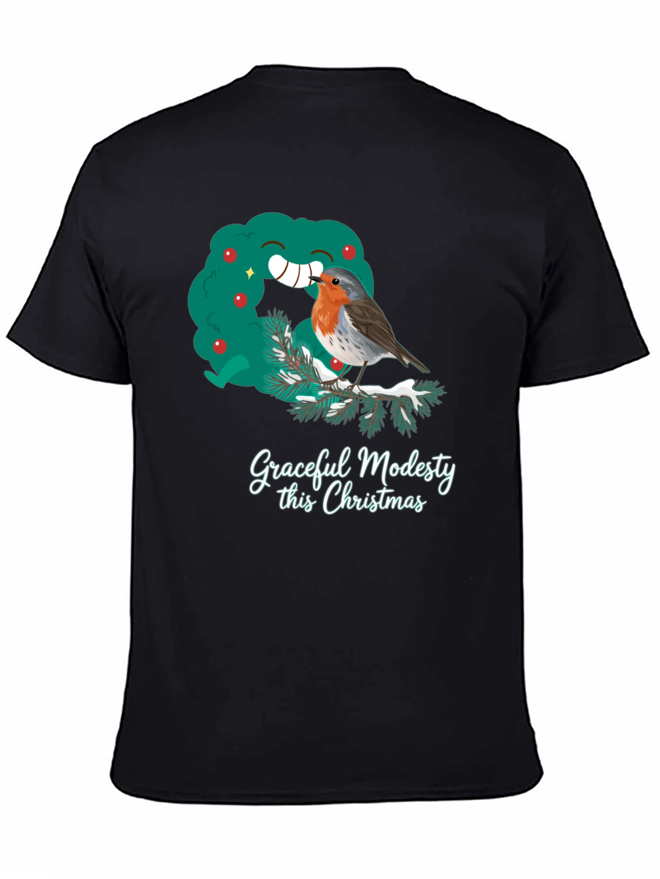 Graceful Modesty Christmas T-Shirt