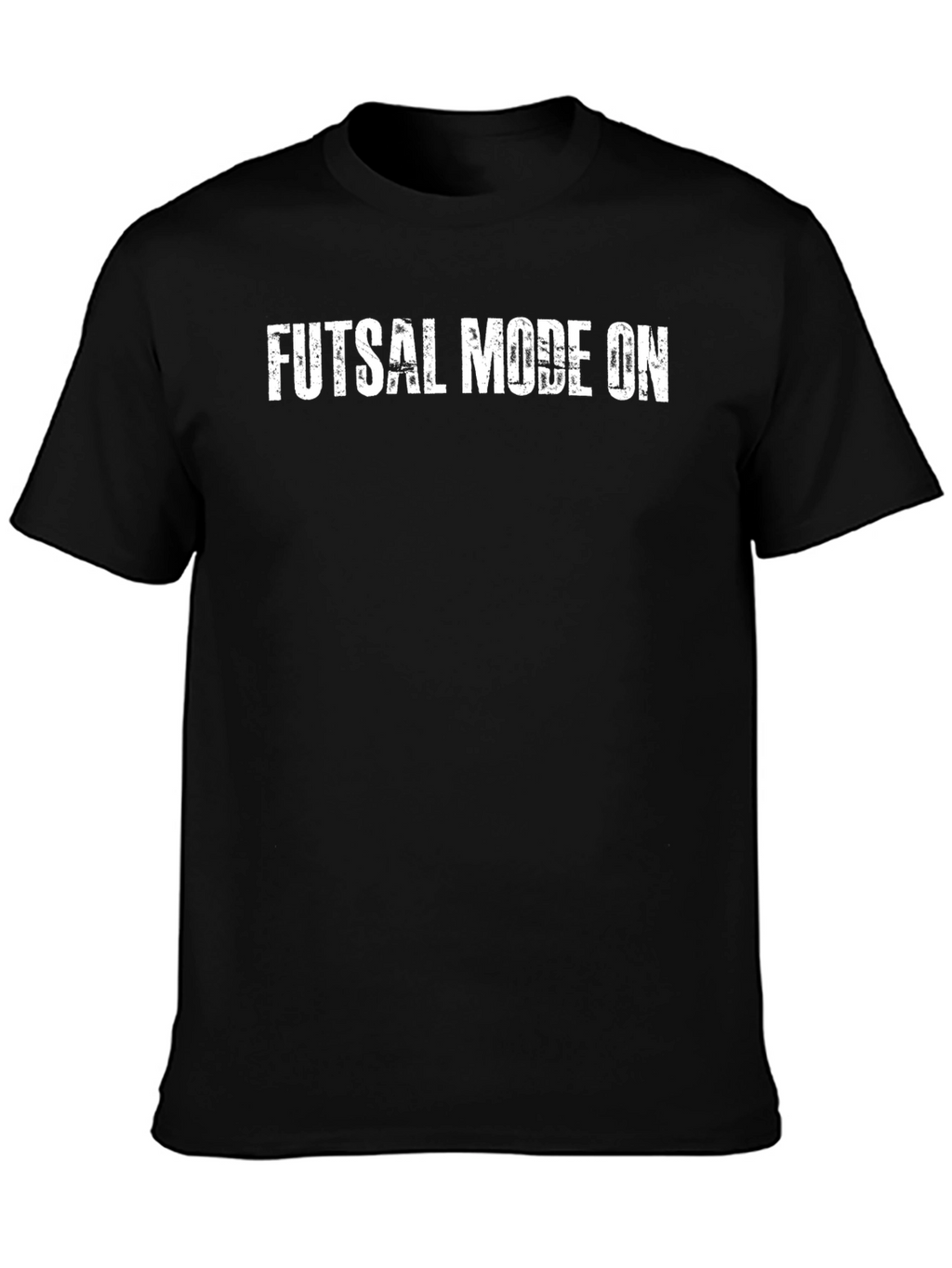 Futsal Mode On Black T-Shirt