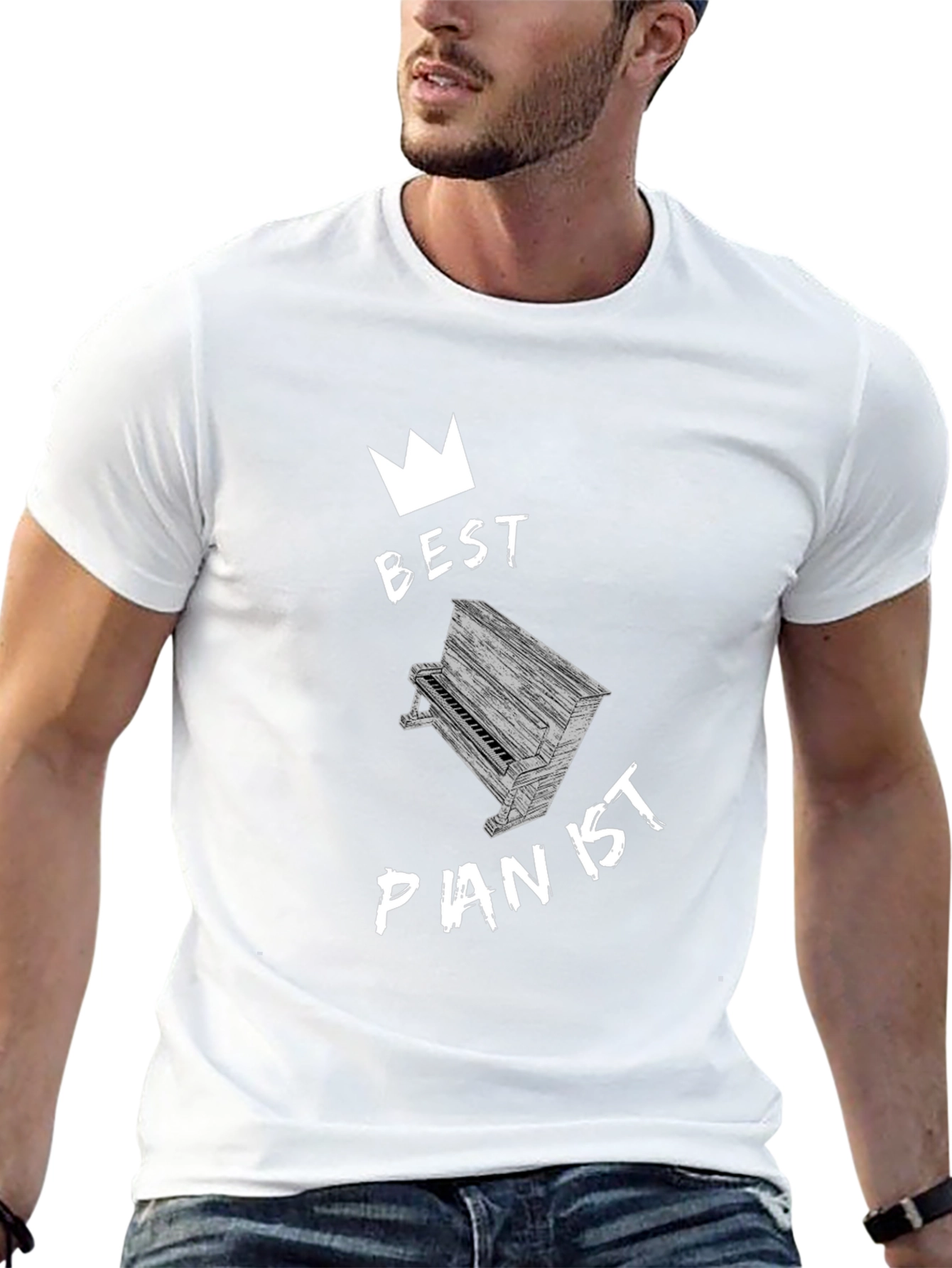 Best Pianist Tee - Music Lover Shirt