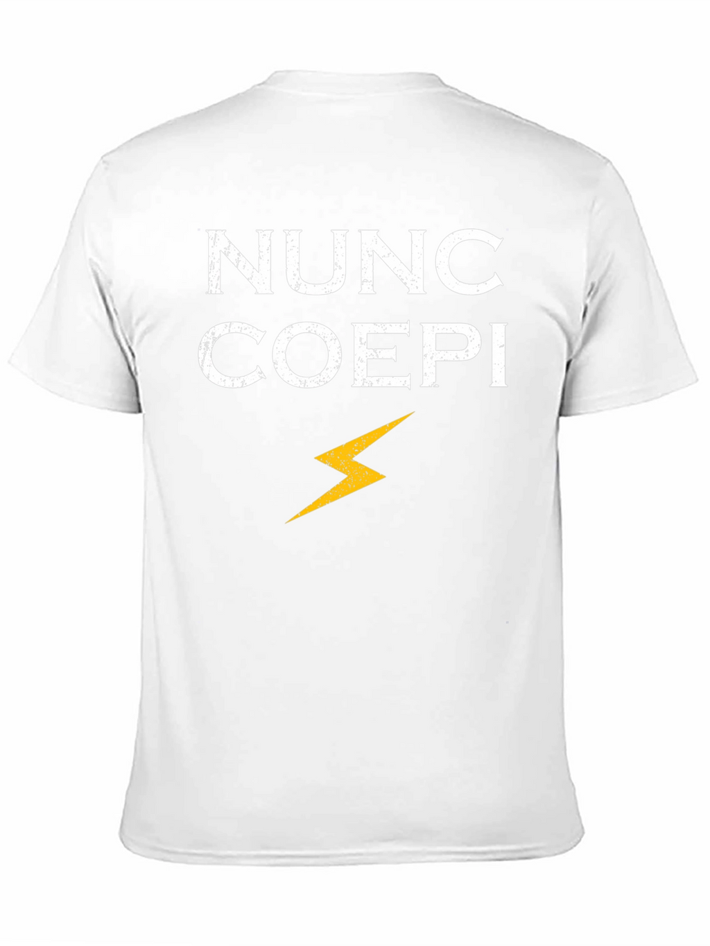 Nunc Coepi T-Shirt - Never Give Up