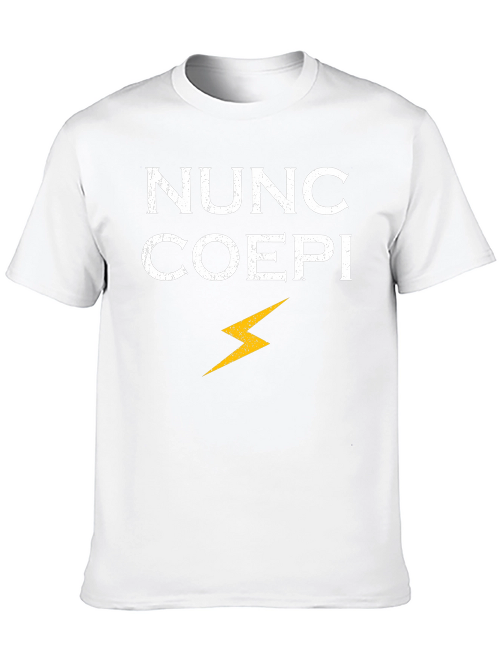 Nunc Coepi T-Shirt - Never Give Up