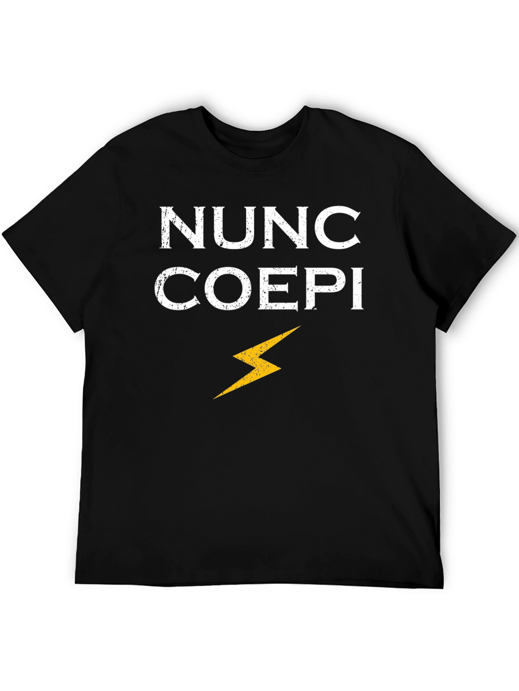 Nunc Coepi T-Shirt - Never Give Up