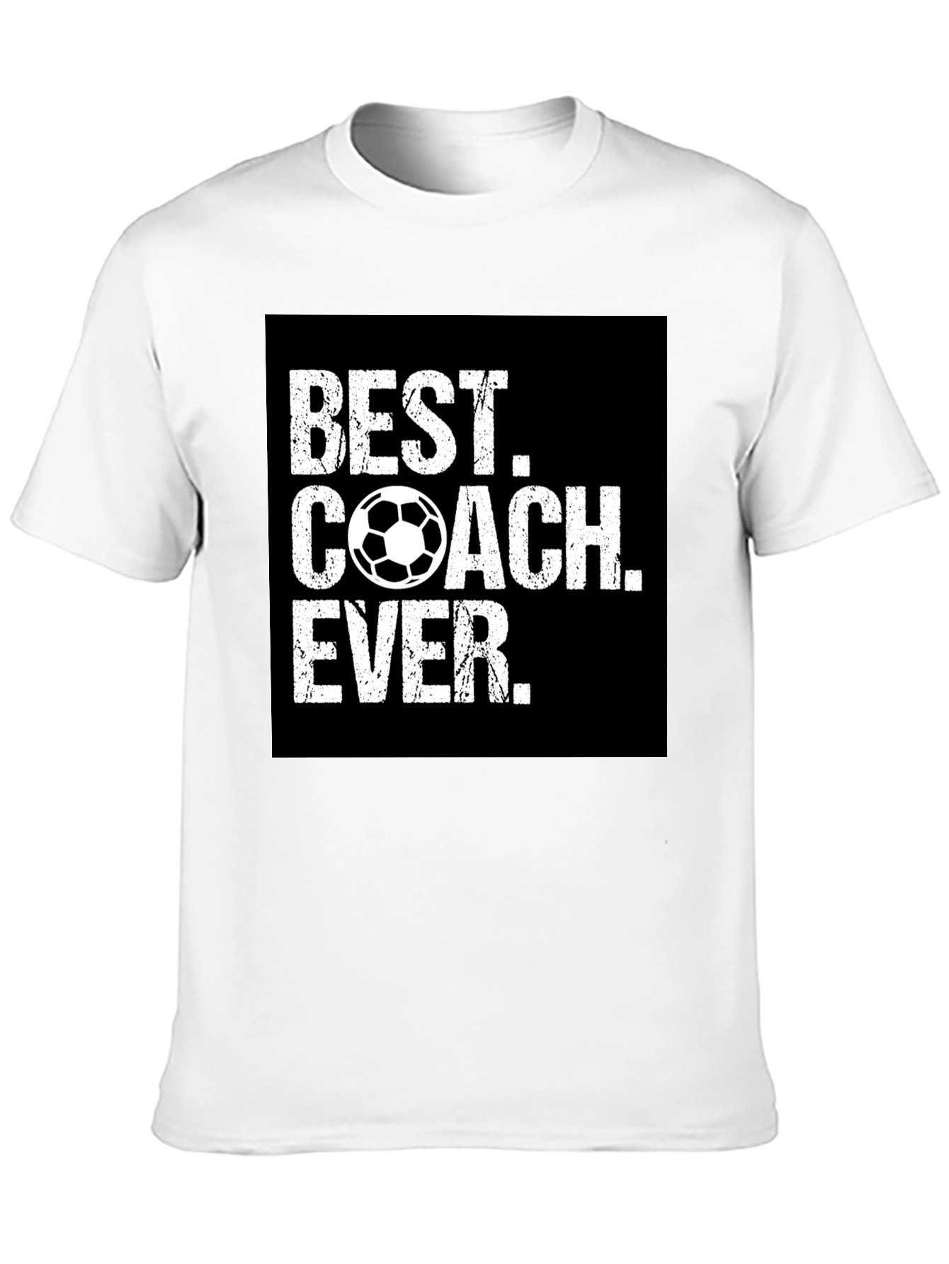 Best Coach Ever Soccer Graphic Tee