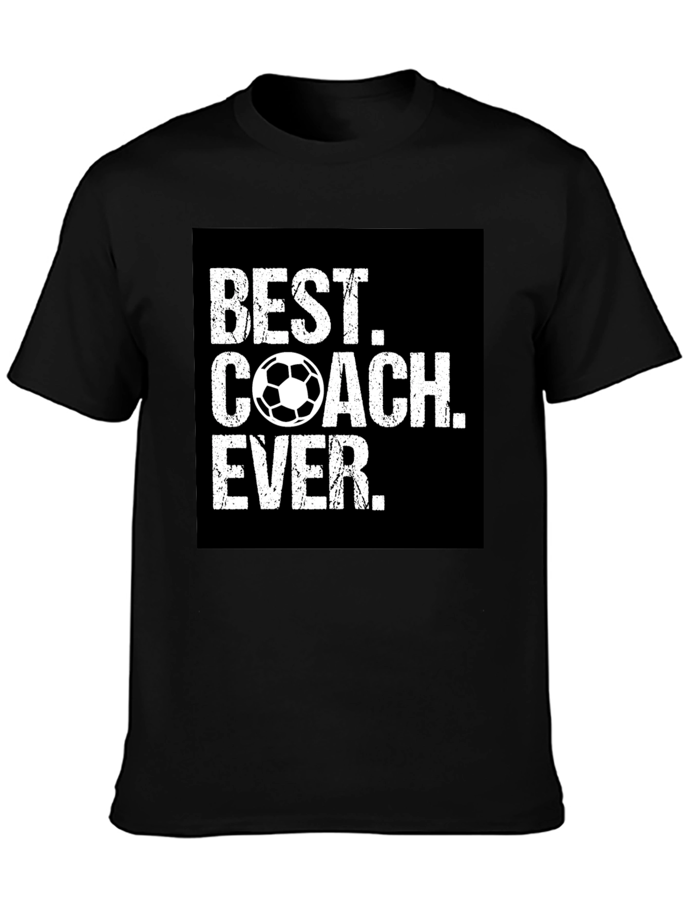 Best Coach Ever Soccer Graphic Tee