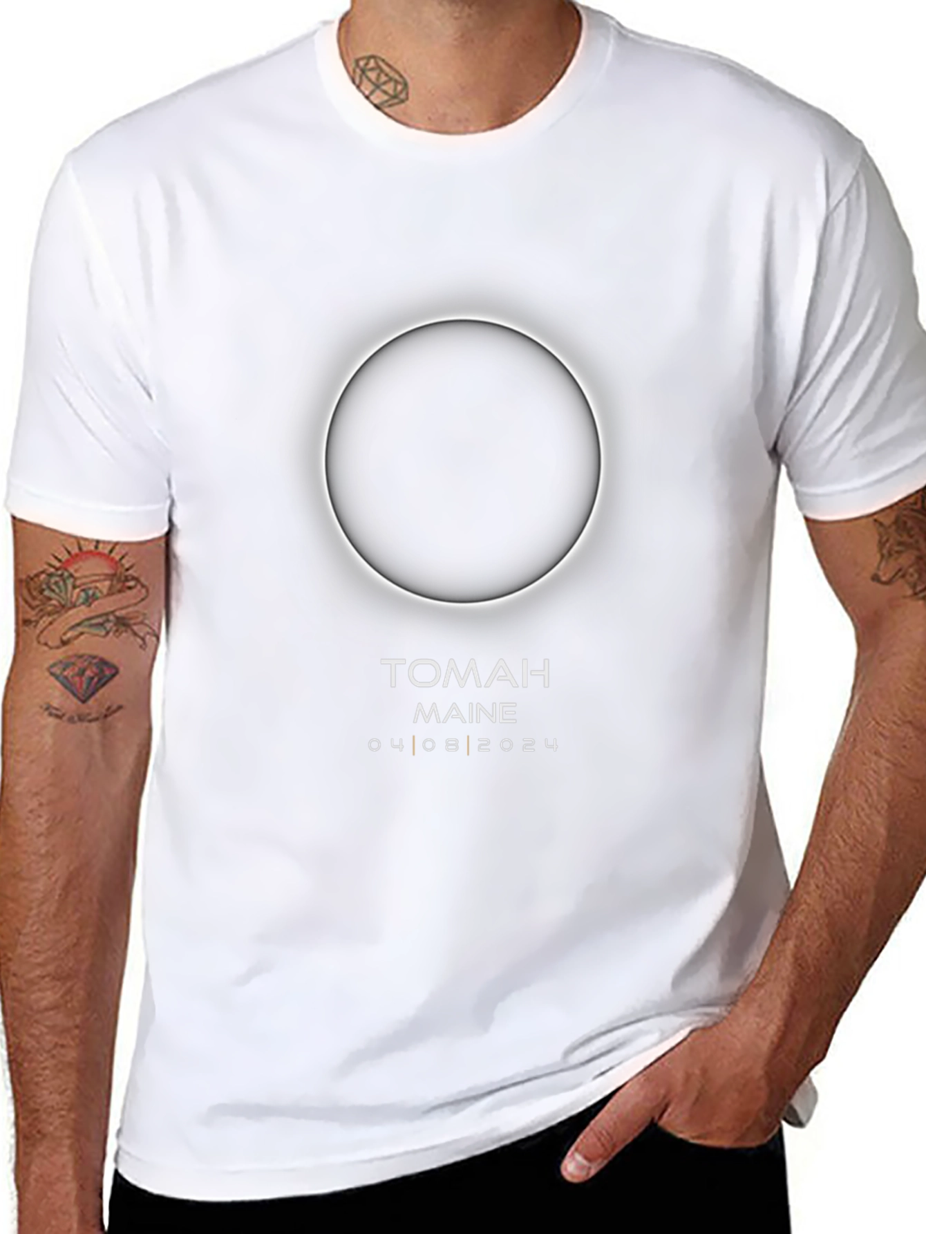 Total Solar Eclipse Tomah Maine T-Shirt
