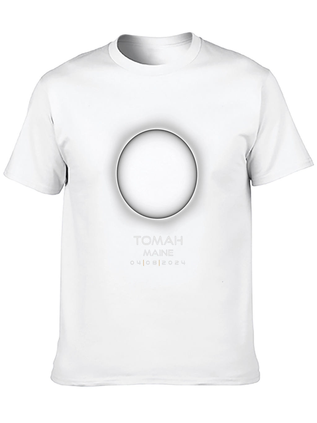 Total Solar Eclipse Tomah Maine T-Shirt