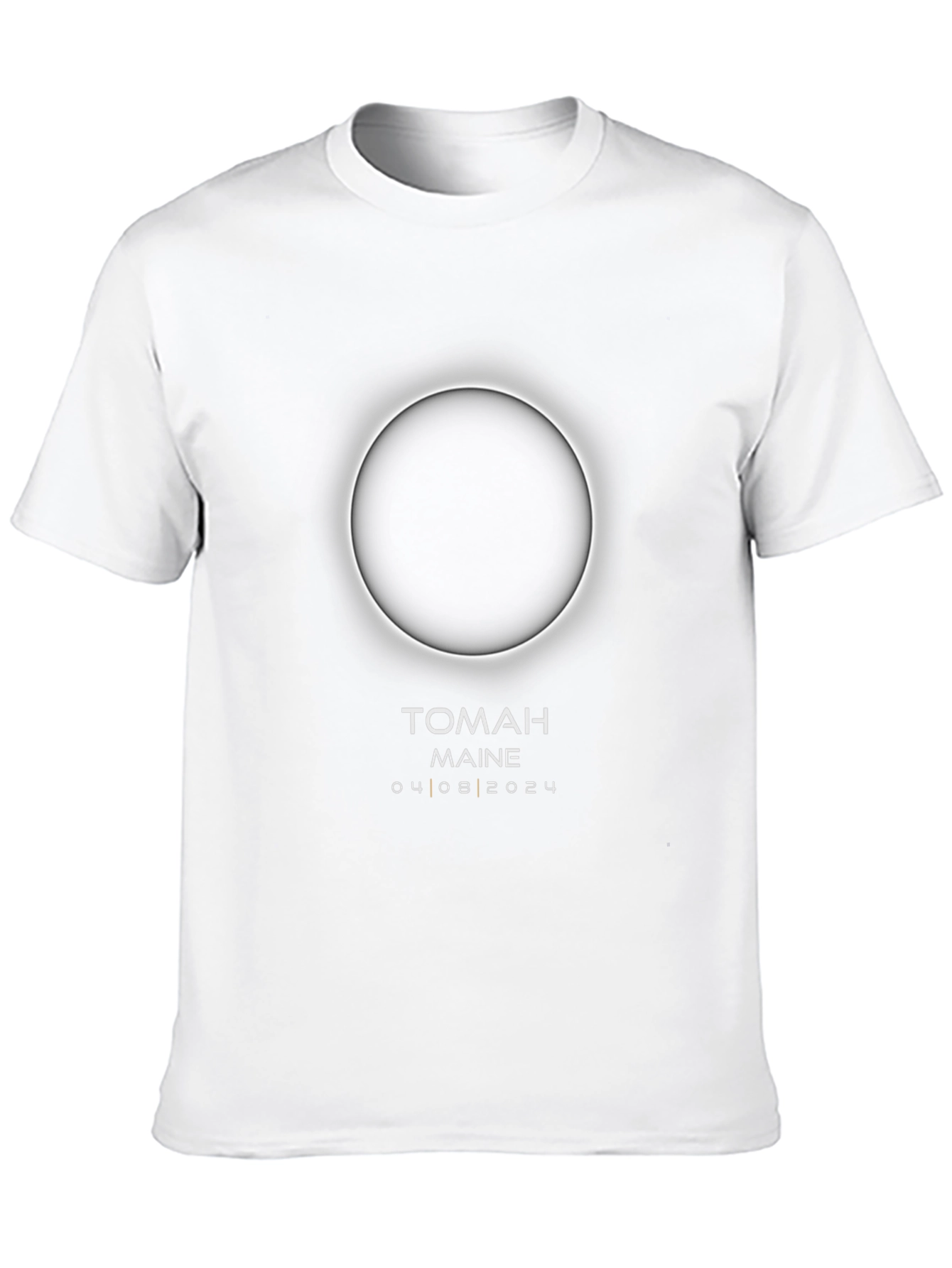 Total Solar Eclipse Tomah Maine T-Shirt