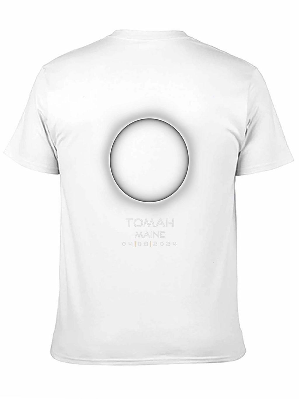 Total Solar Eclipse Tomah Maine T-Shirt