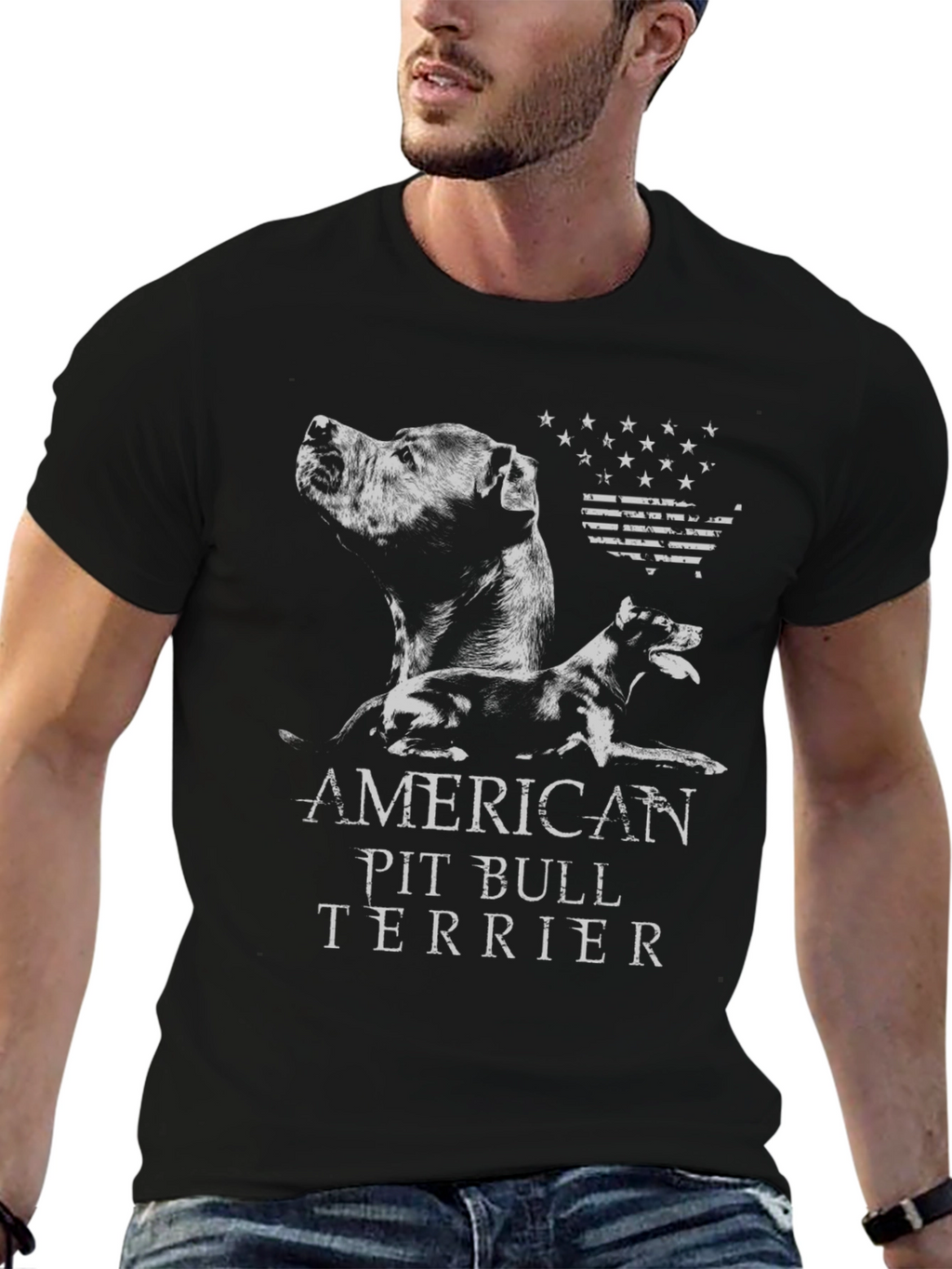 American Pit Bull Terrier Graphic T-Shirt