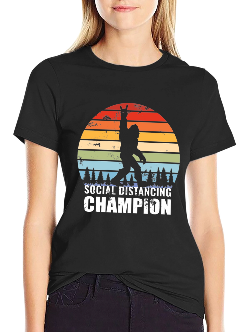 Social Distancing Champion T-Shirt