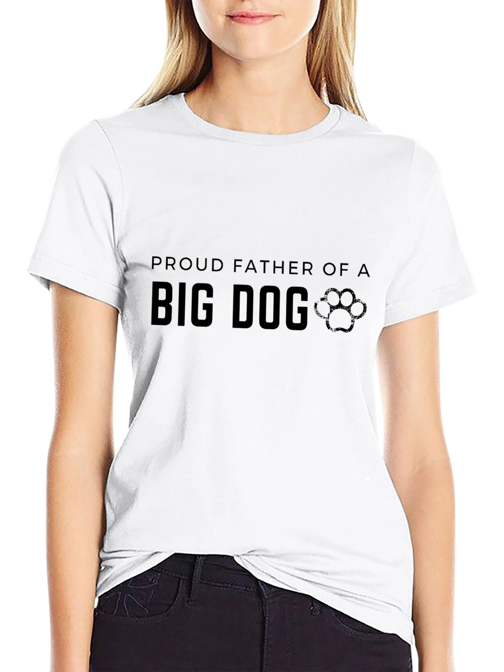 Proud Father of a Big Dog T-Shirt