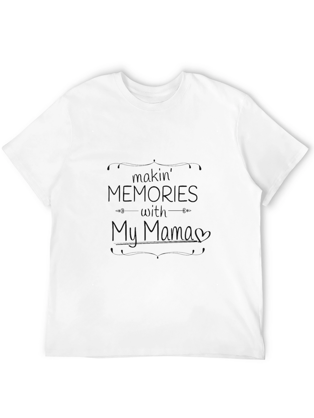 Black T-Shirt Make Memories