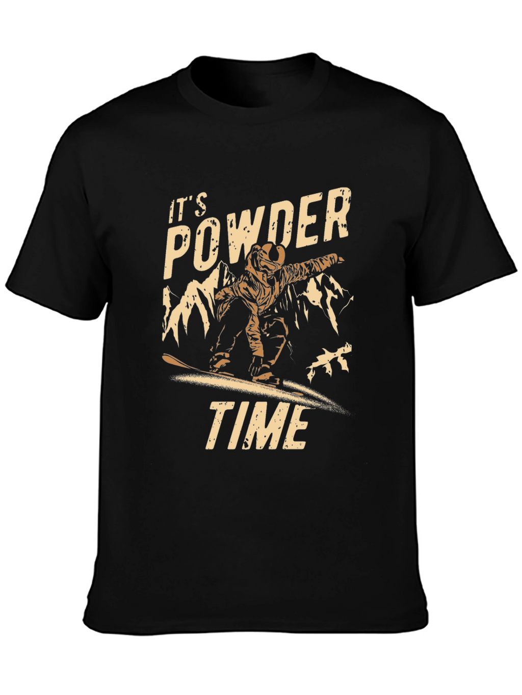Its Powder Time Graphic T-Shirt