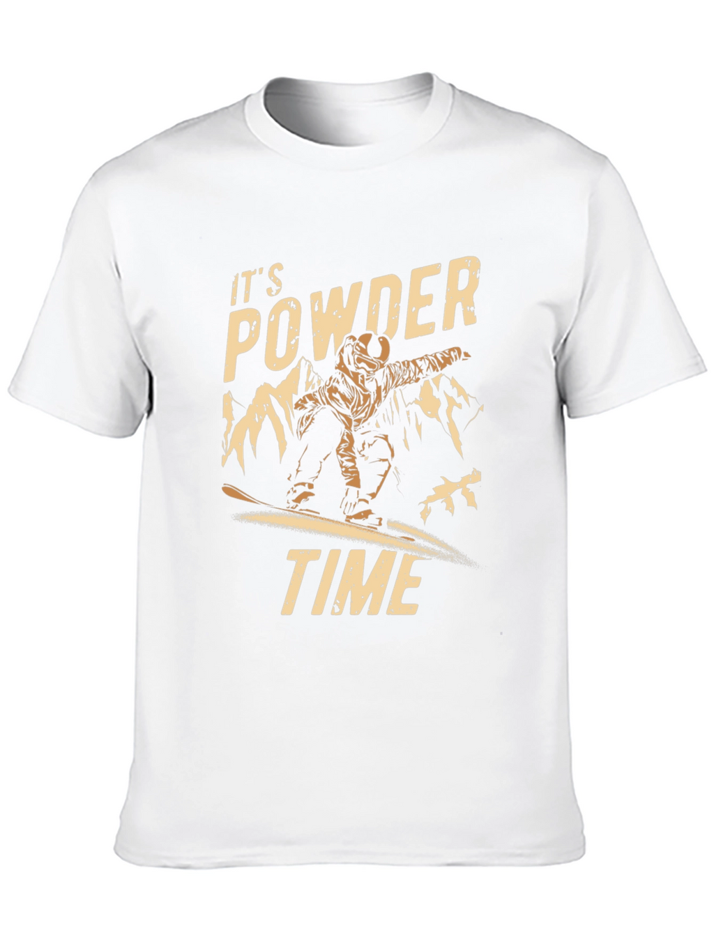 Its Powder Time Graphic T-Shirt