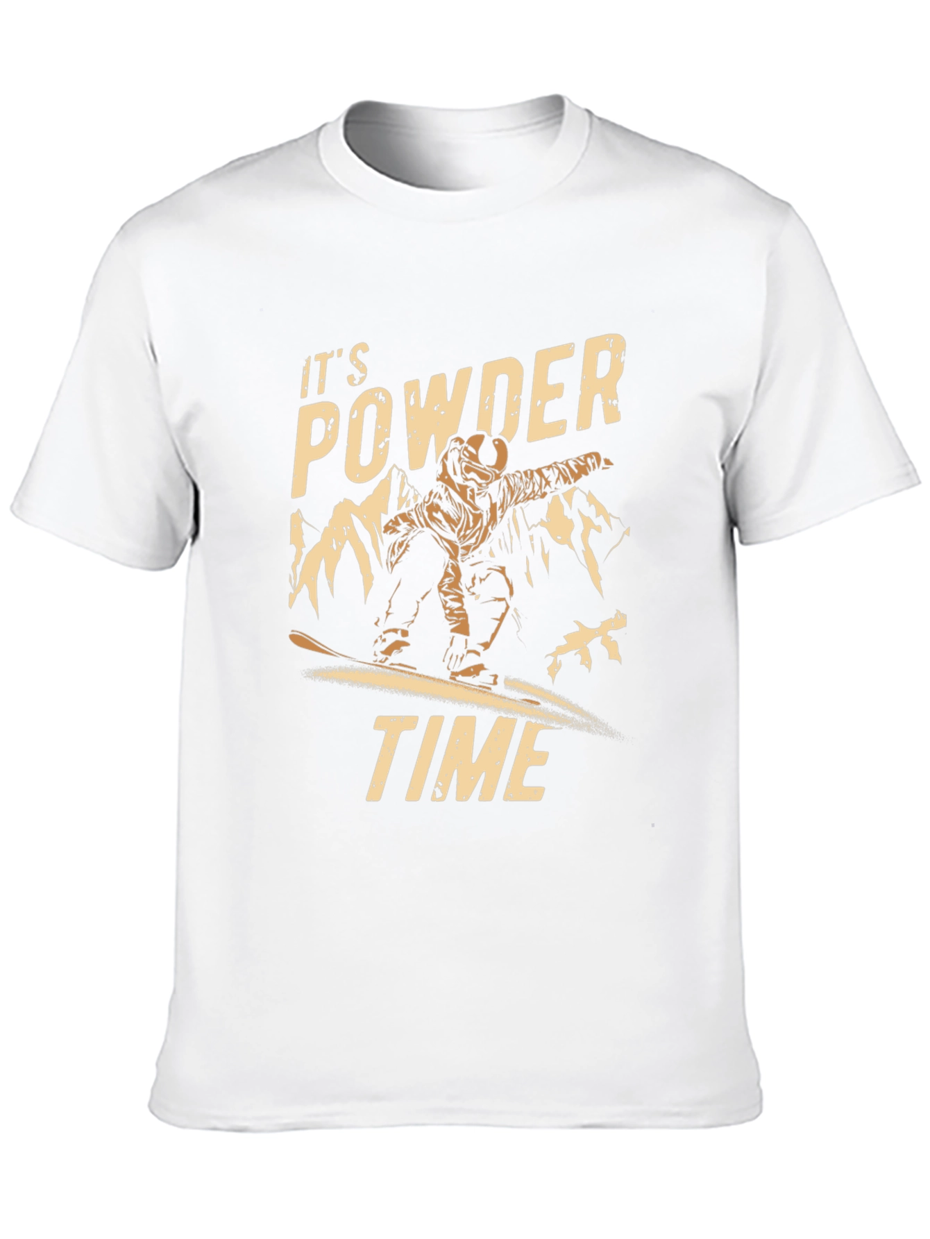 Its Powder Time Graphic T-Shirt