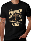 Its Powder Time Graphic T-Shirt