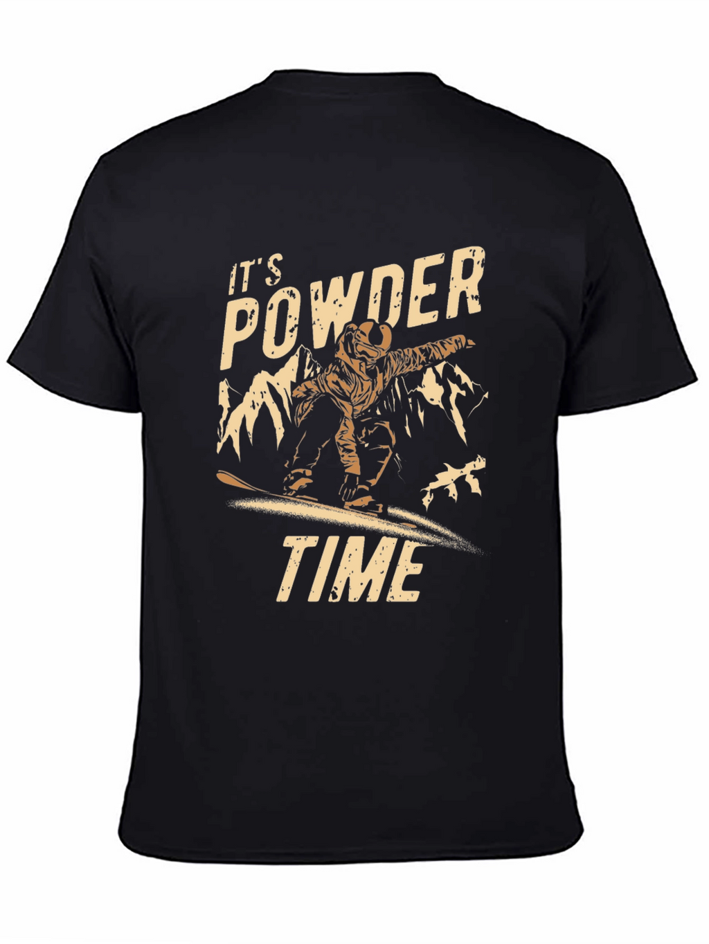 Its Powder Time Graphic T-Shirt