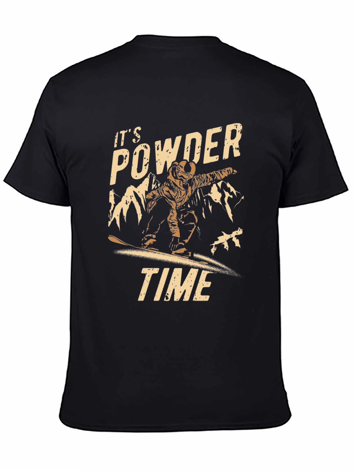 Its Powder Time Graphic T-Shirt