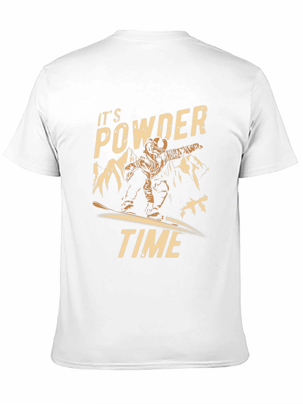 Its Powder Time Graphic T-Shirt