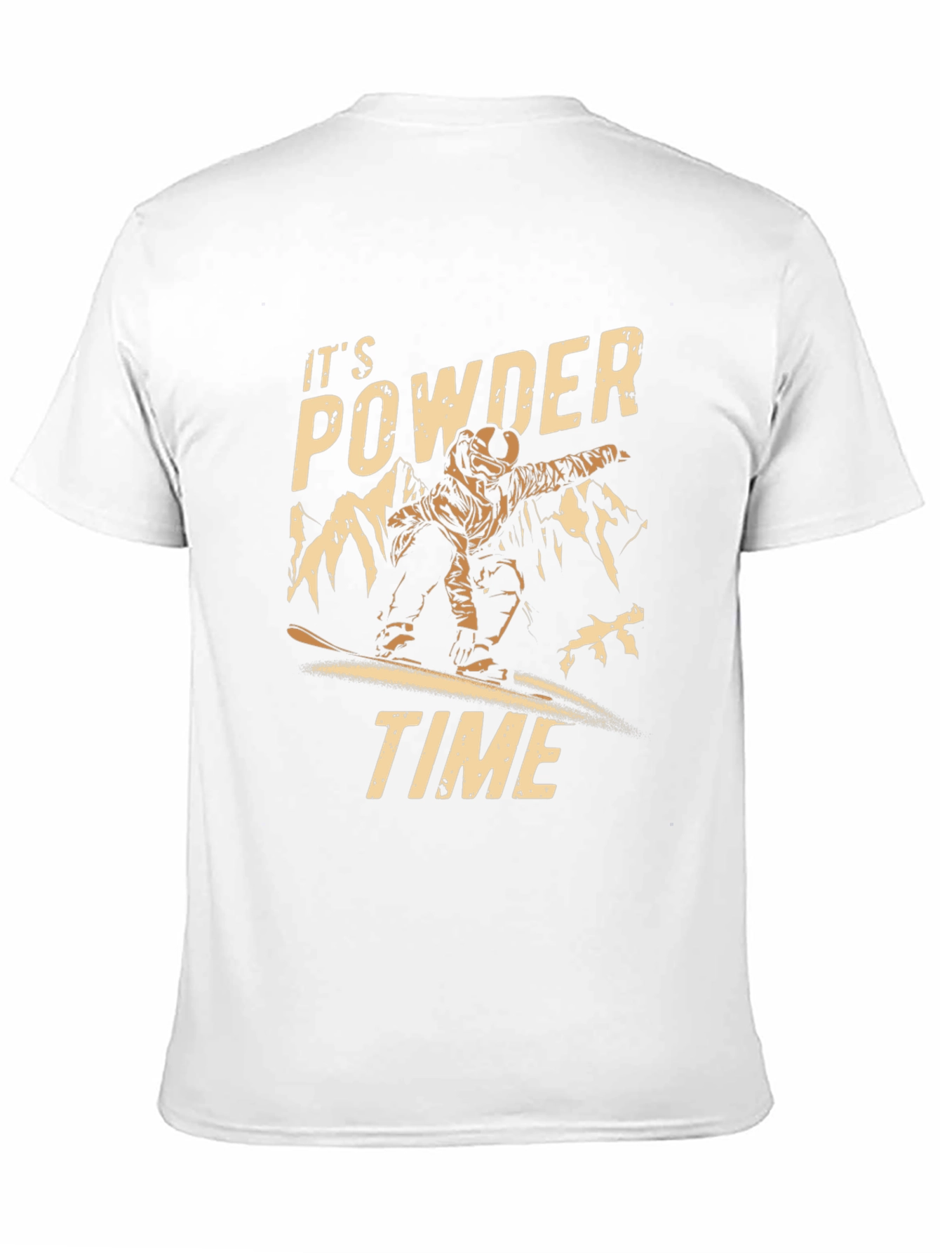 Its Powder Time Graphic T-Shirt