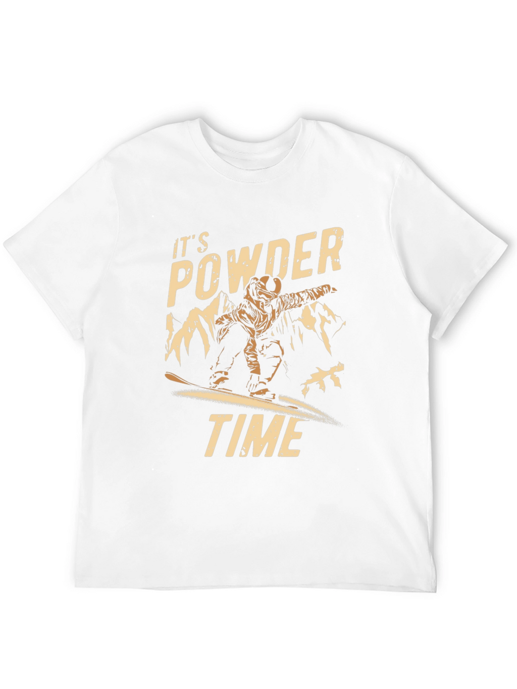 Its Powder Time Graphic T-Shirt
