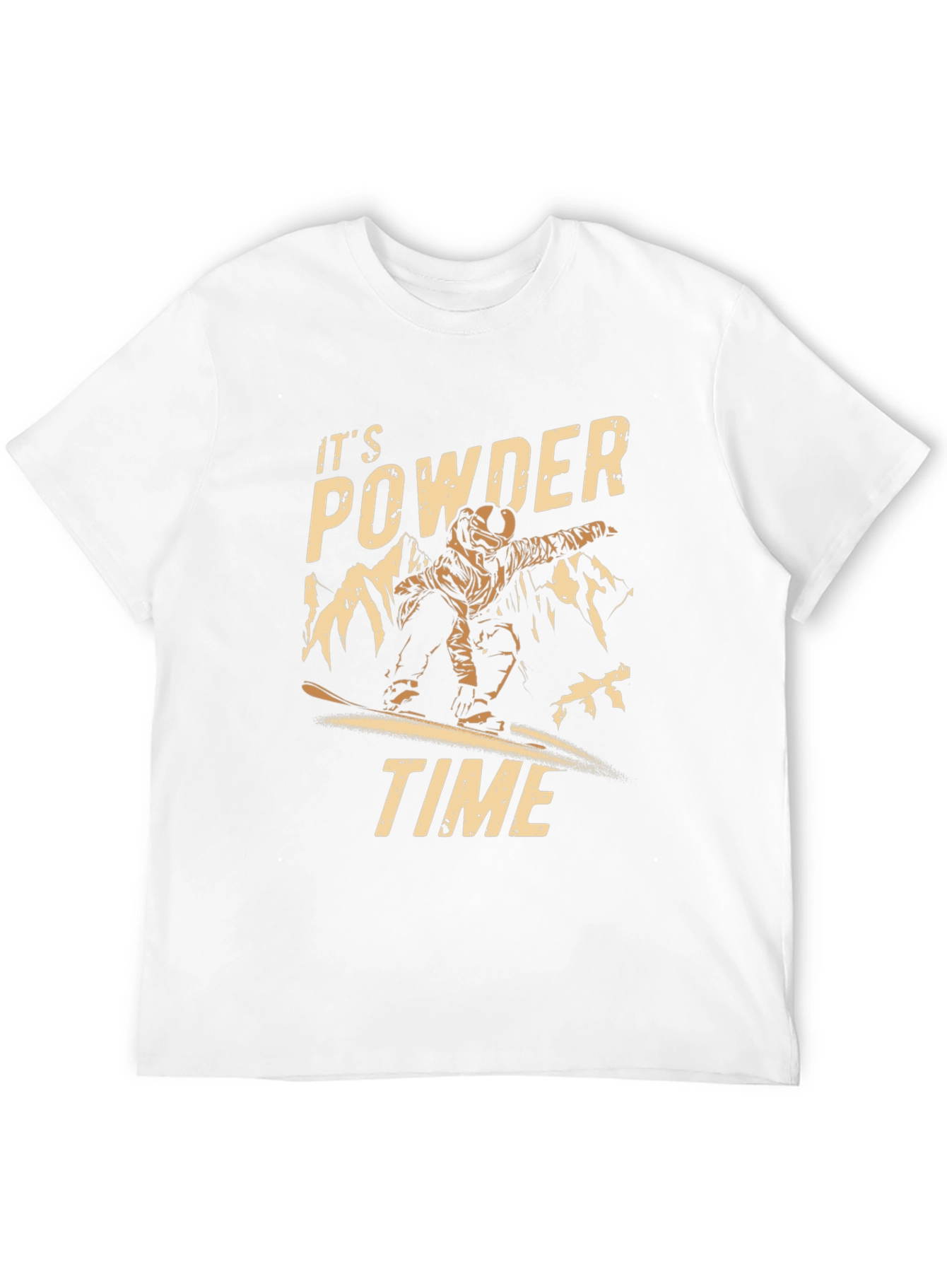 Its Powder Time Graphic T-Shirt