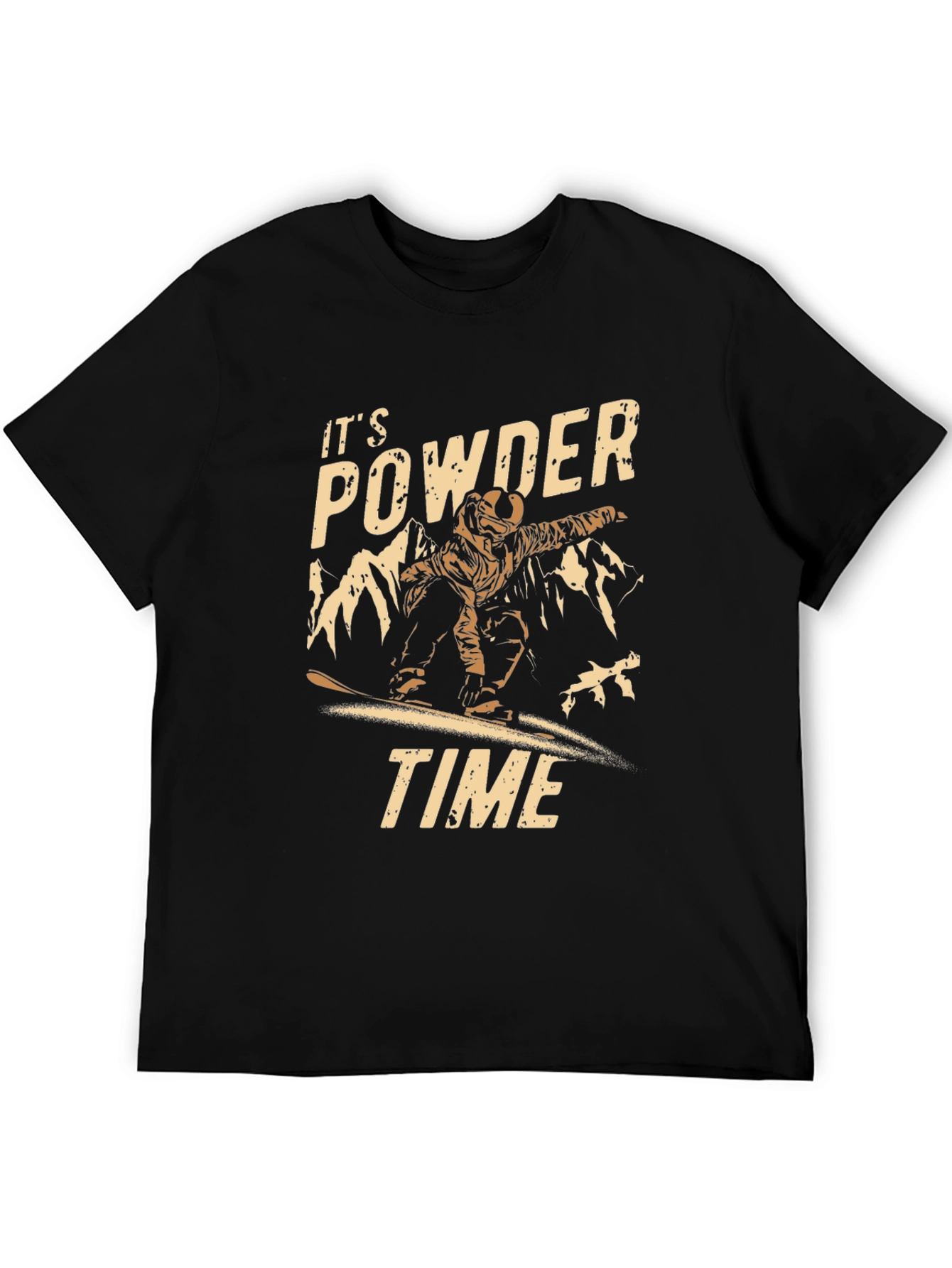Its Powder Time Graphic T-Shirt
