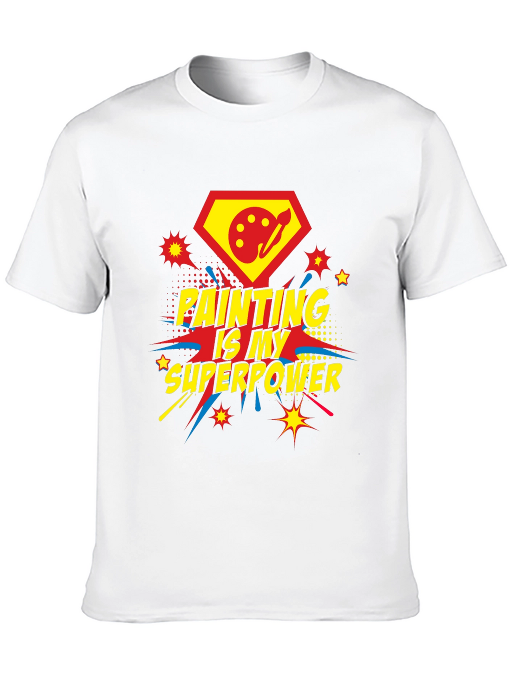 Painting Is My Superpower Graphic Tee