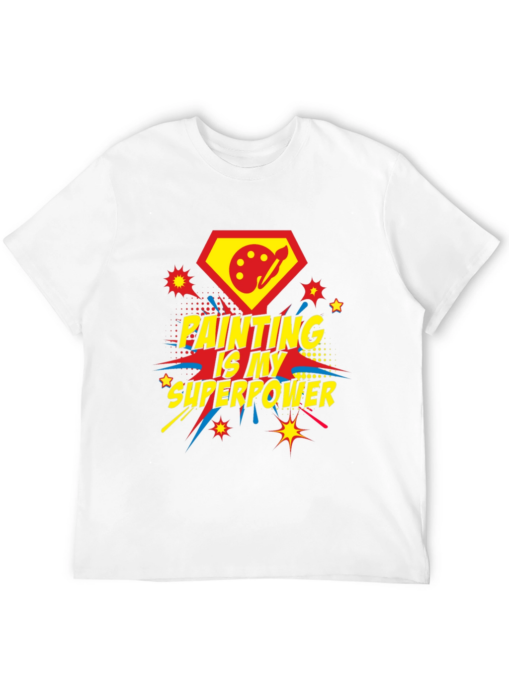 Painting Is My Superpower Graphic Tee