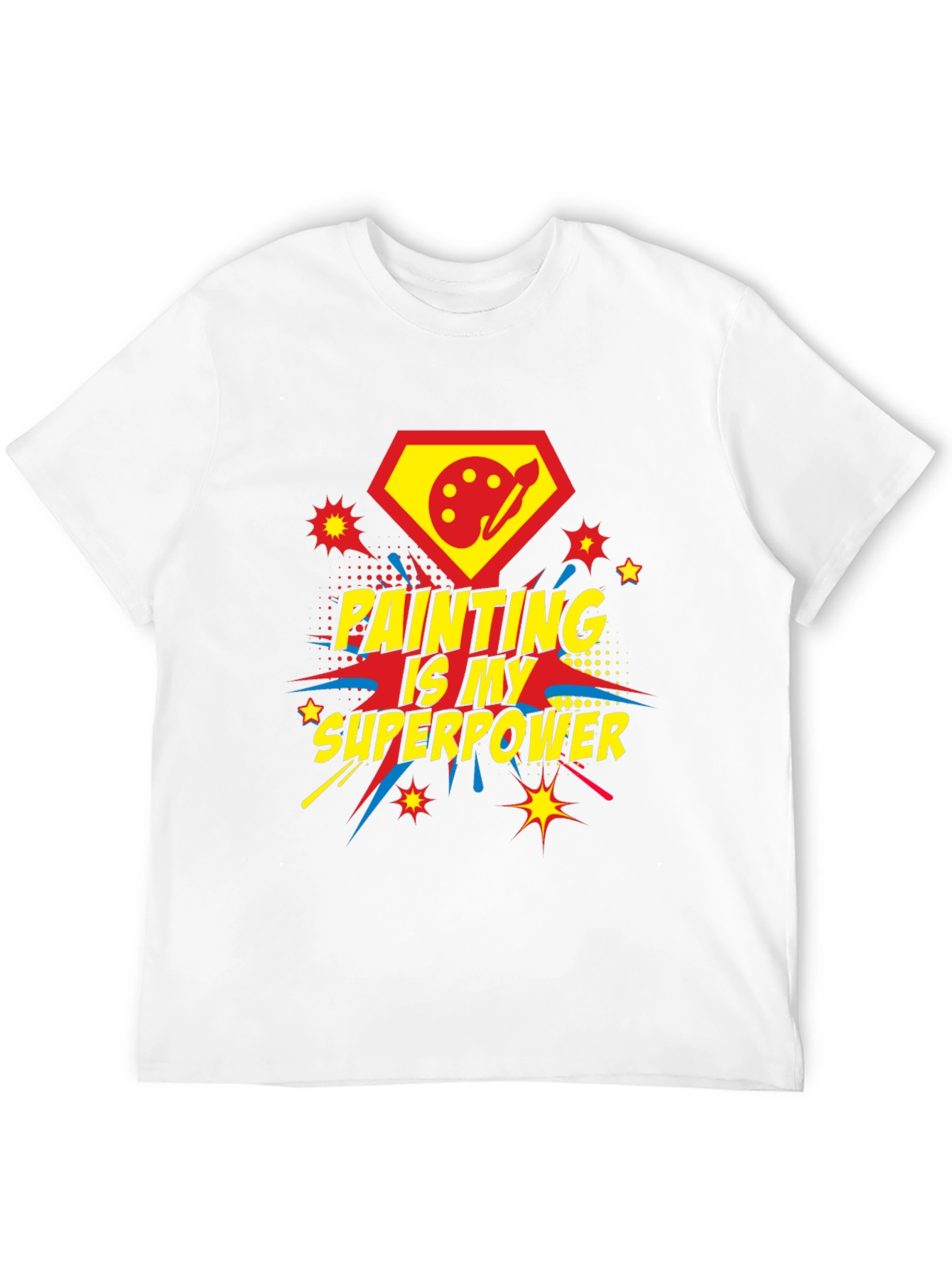 Painting Is My Superpower Graphic Tee