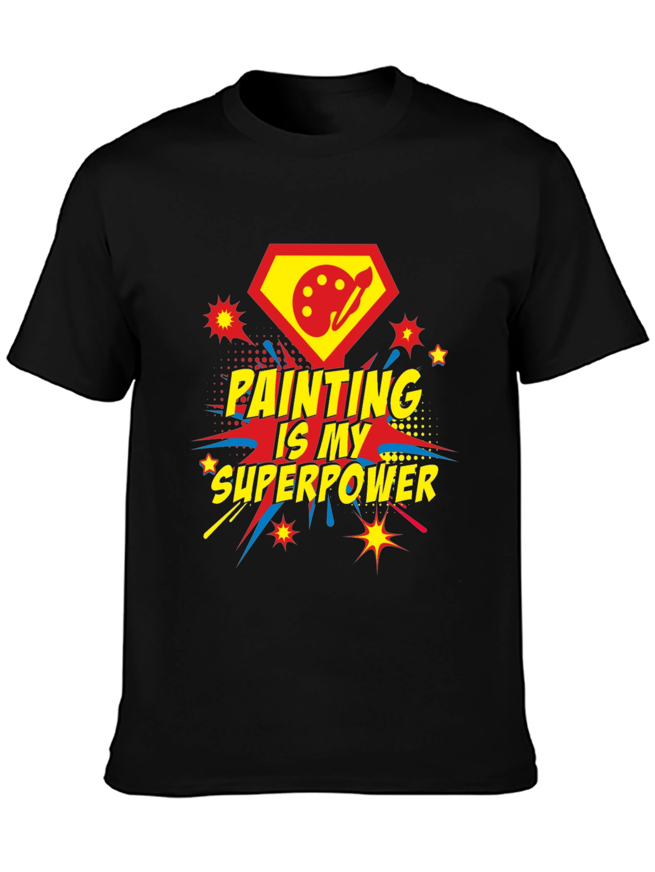 Painting Is My Superpower Graphic Tee