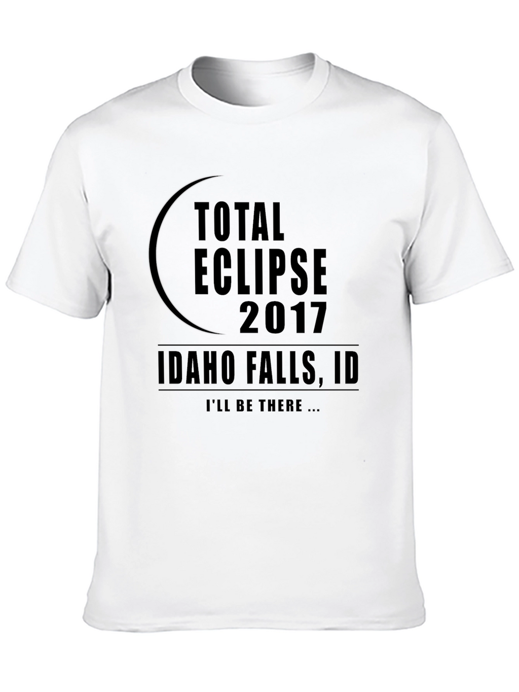 Total Eclipse 2017 Idaho Falls Graphic Tee