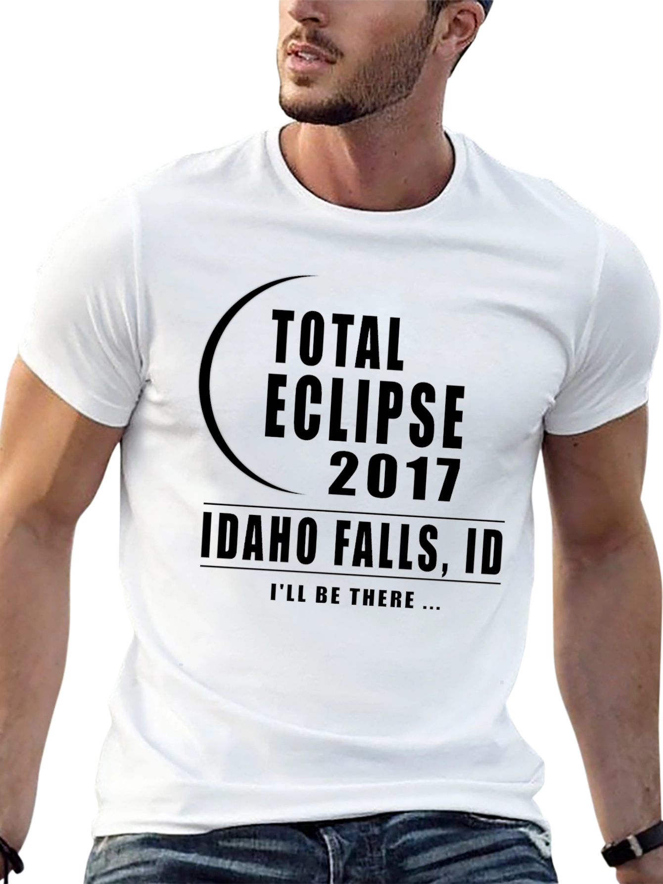 Total Eclipse 2017 Idaho Falls Graphic Tee