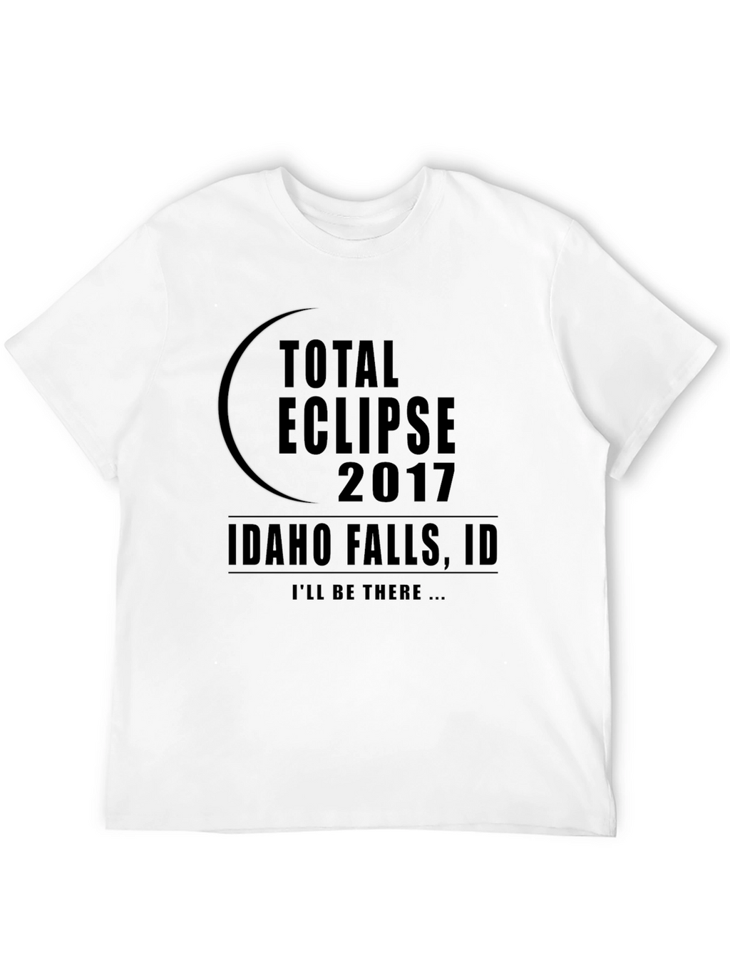 Total Eclipse 2017 Idaho Falls Graphic Tee