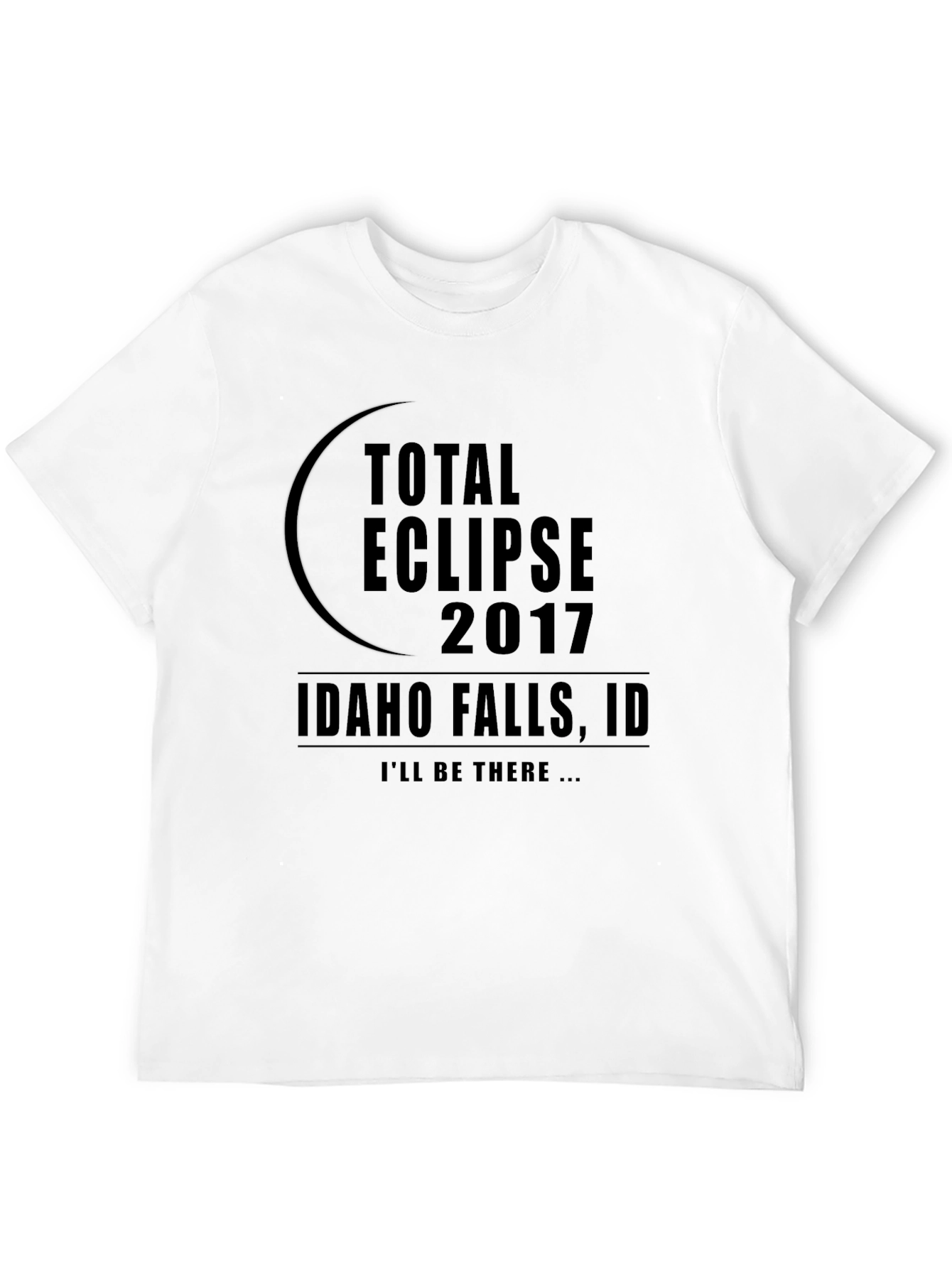 Total Eclipse 2017 Idaho Falls Graphic Tee