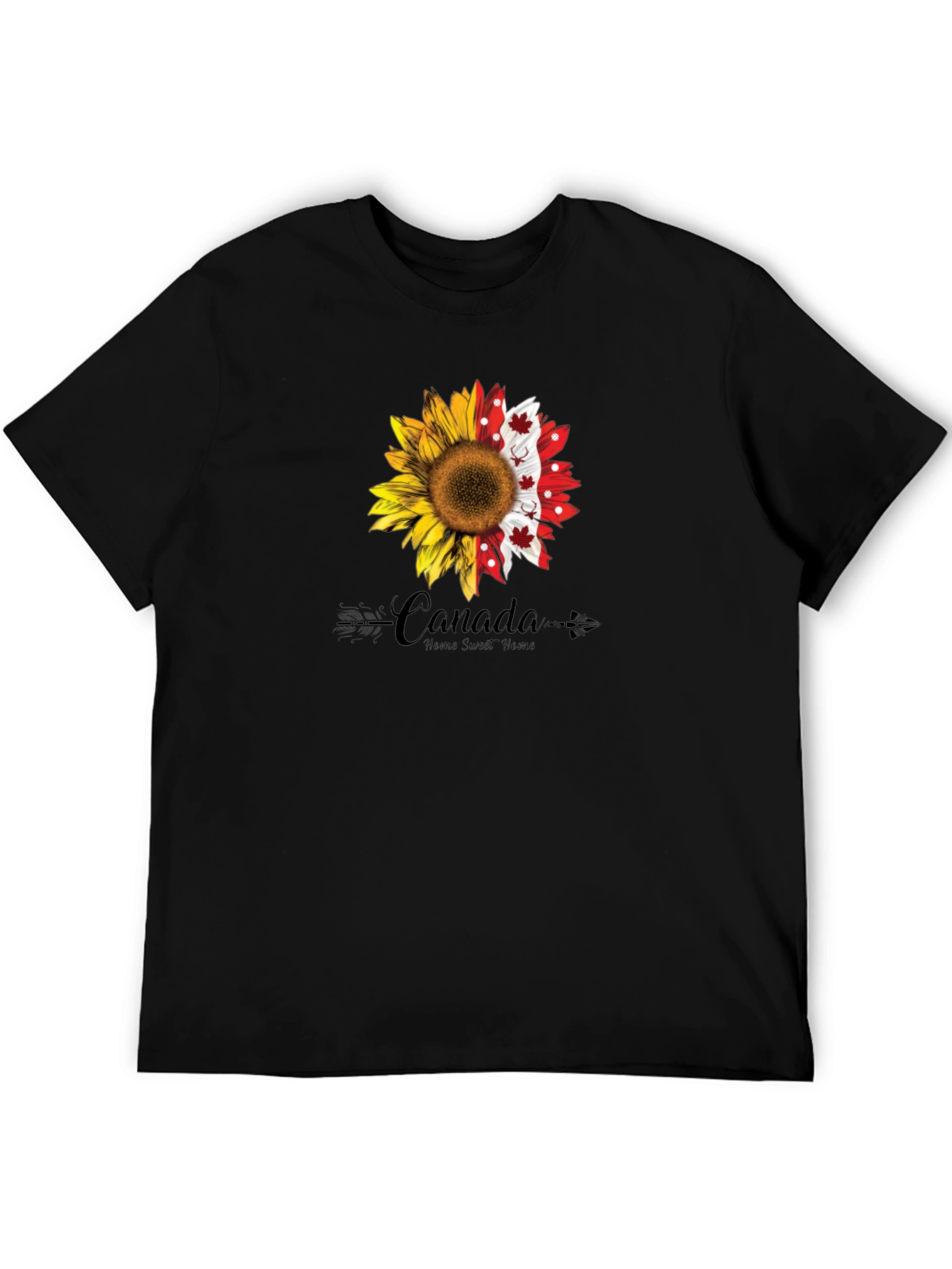 Canada Sunflower Graphic Tee