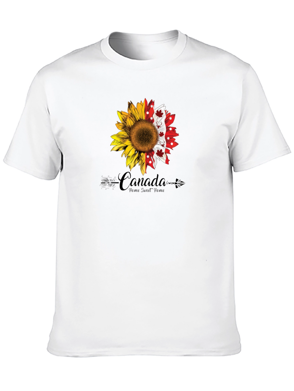 Canada Sunflower Graphic Tee