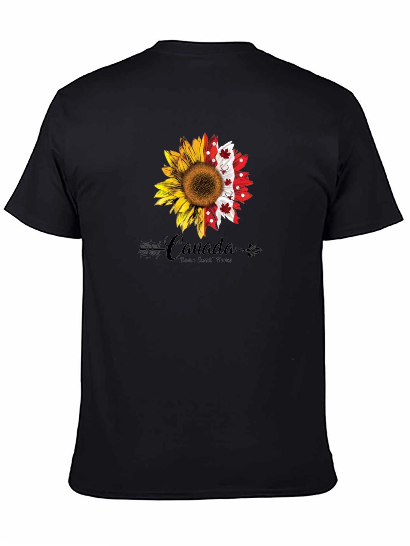 Canada Sunflower Graphic Tee