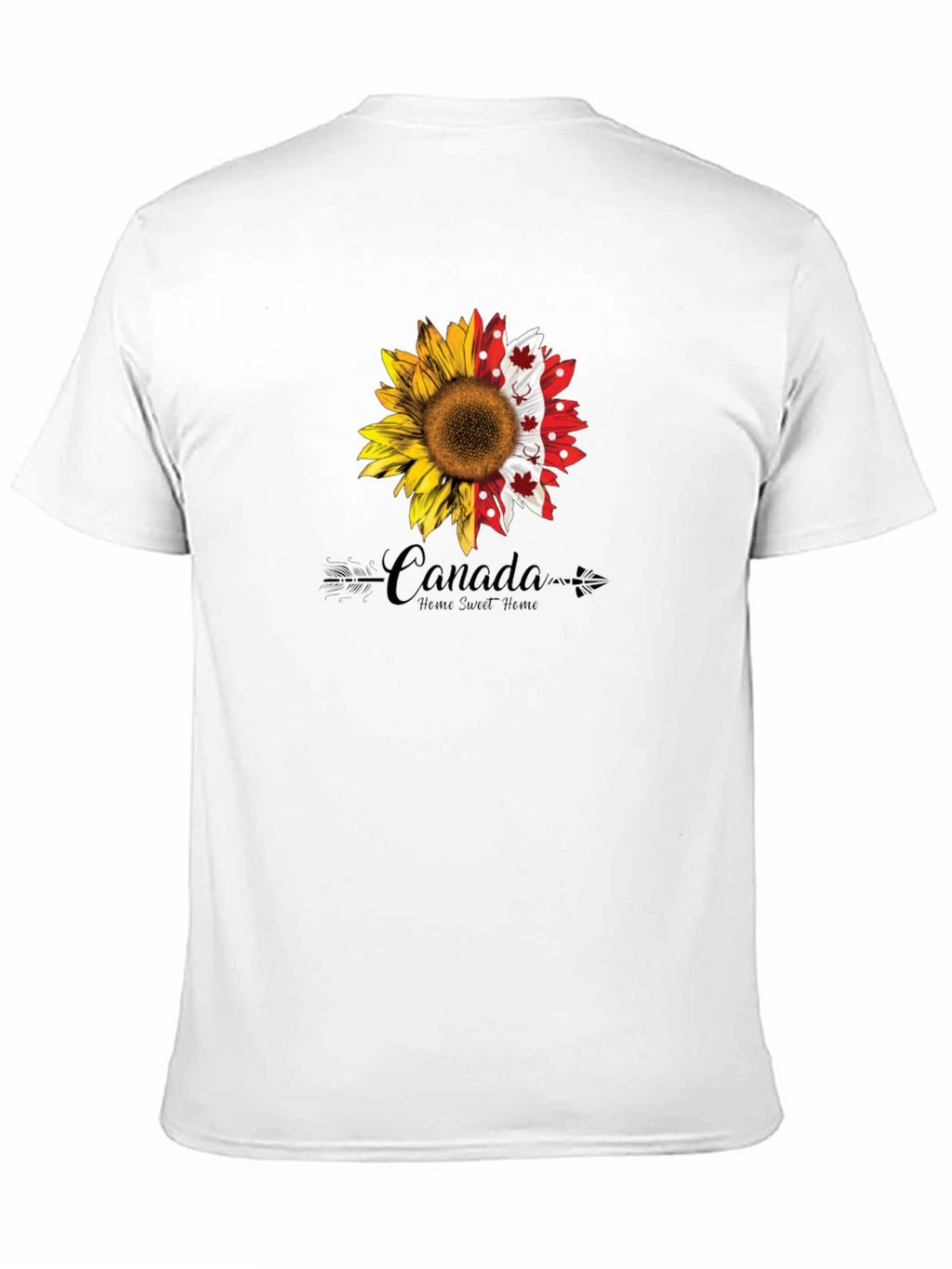 Canada Sunflower Graphic Tee