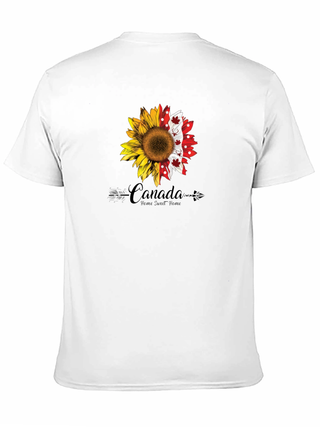 Canada Sunflower Graphic Tee