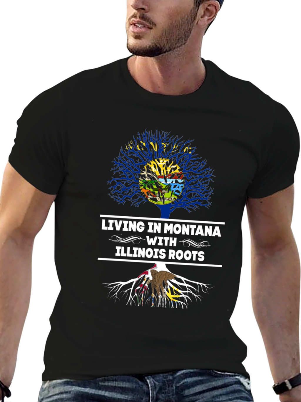 Montana Living Illinois Roots T-Shirt