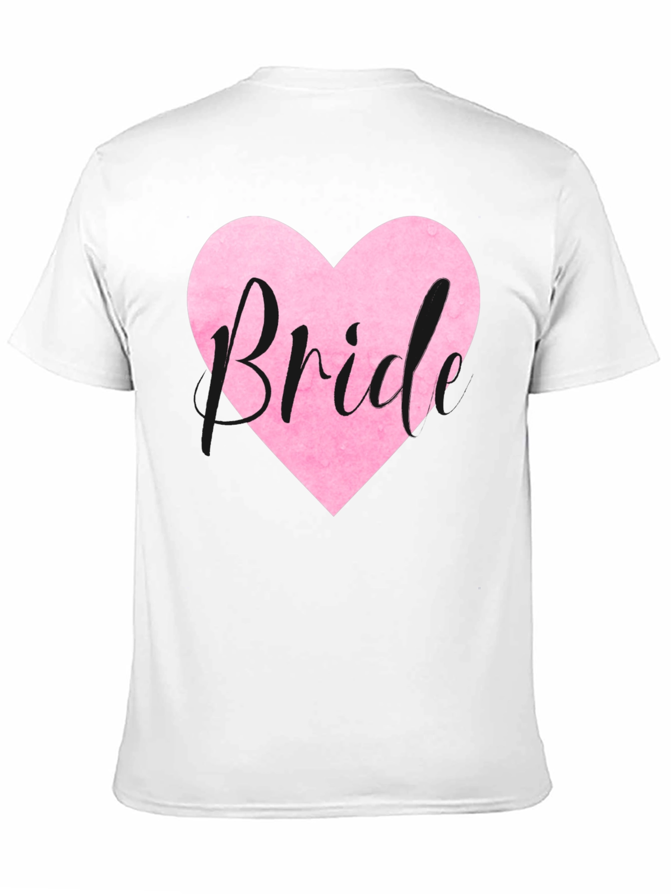 Bride Heart Graphic Tee - Wedding Party T-Shirt