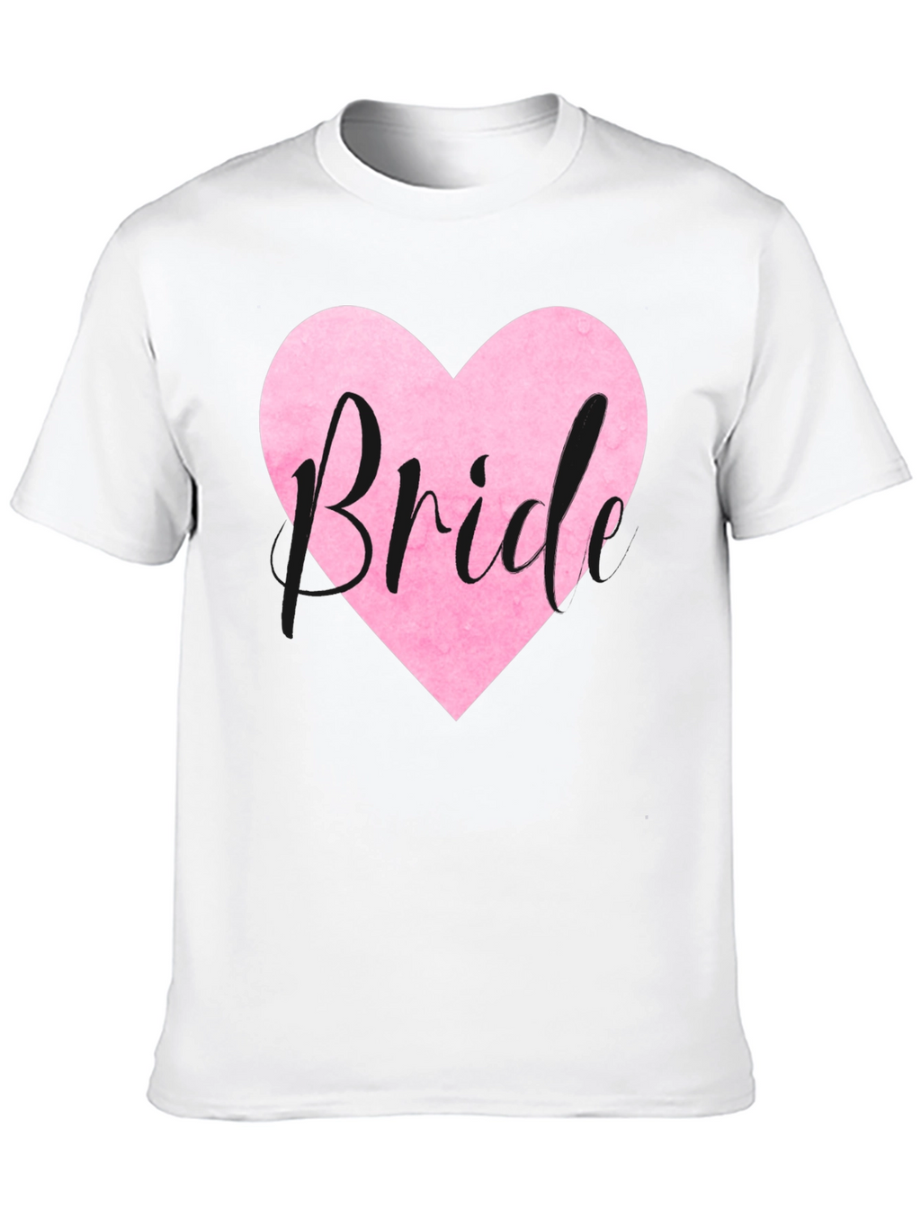 Bride Heart Graphic Tee - Wedding Party T-Shirt