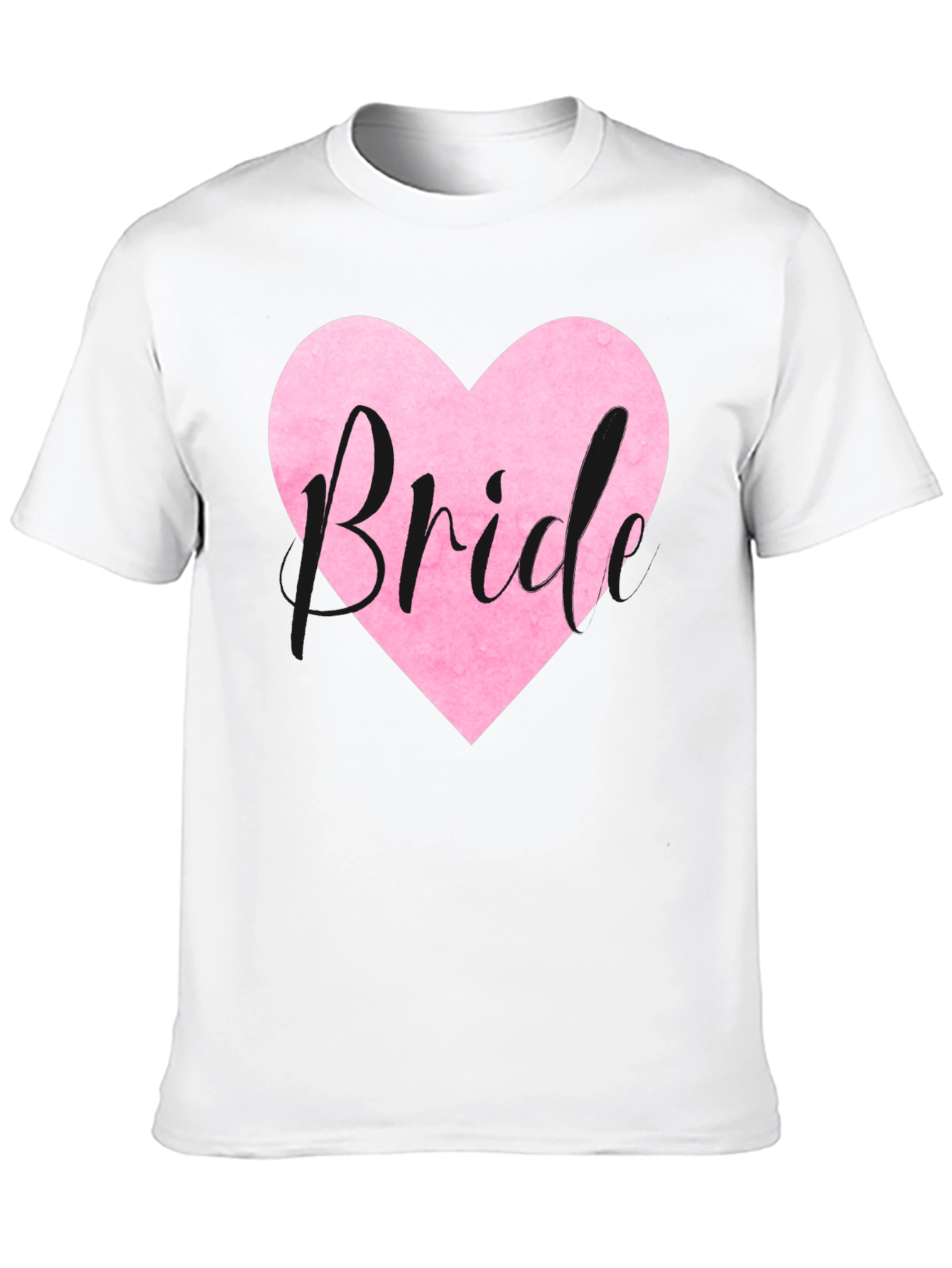 Bride Heart Graphic Tee - Wedding Party T-Shirt