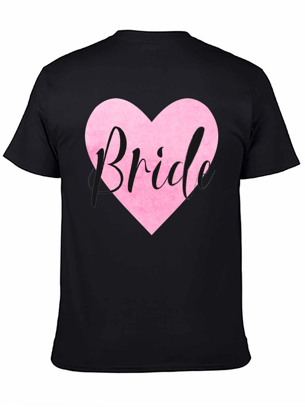 Bride Heart Graphic Tee - Wedding Party T-Shirt