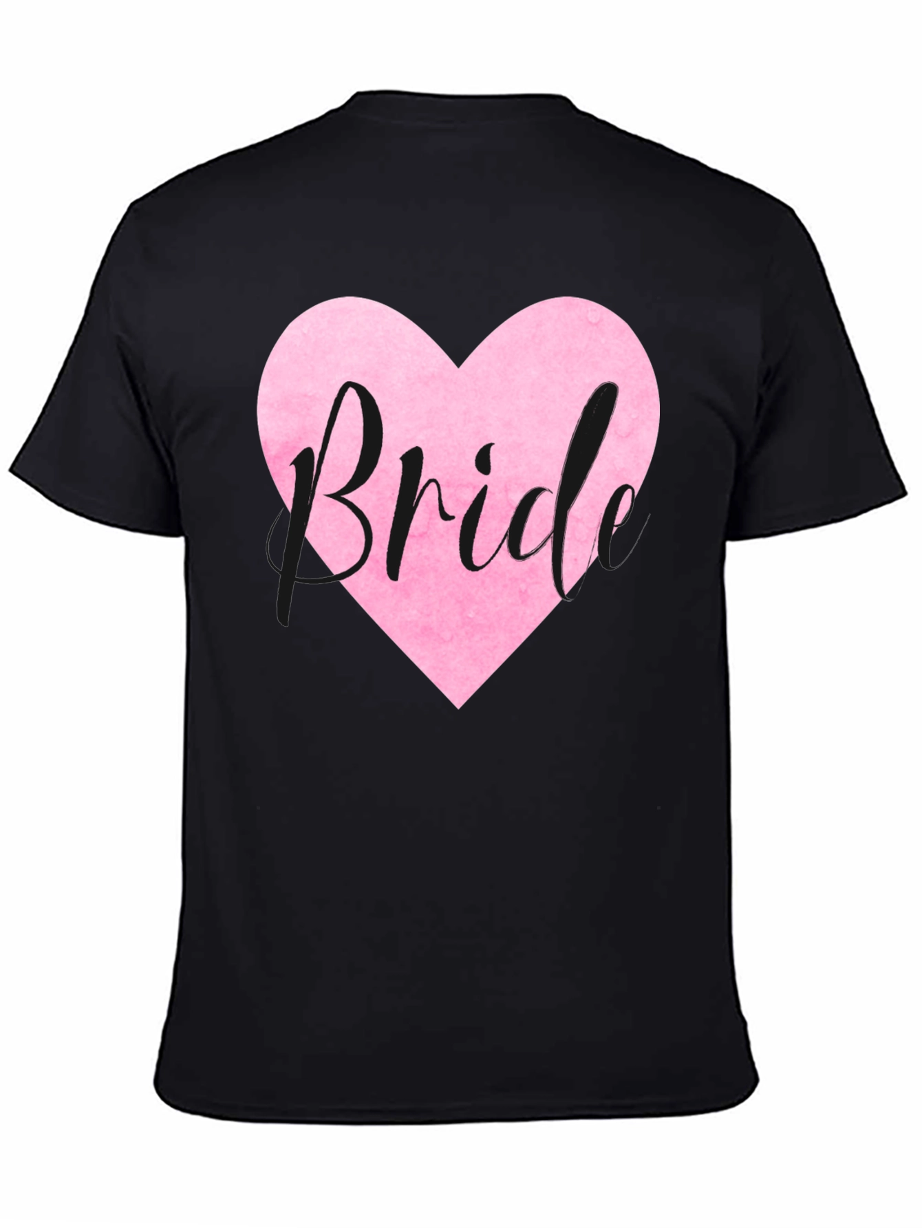Bride Heart Graphic Tee - Wedding Party T-Shirt