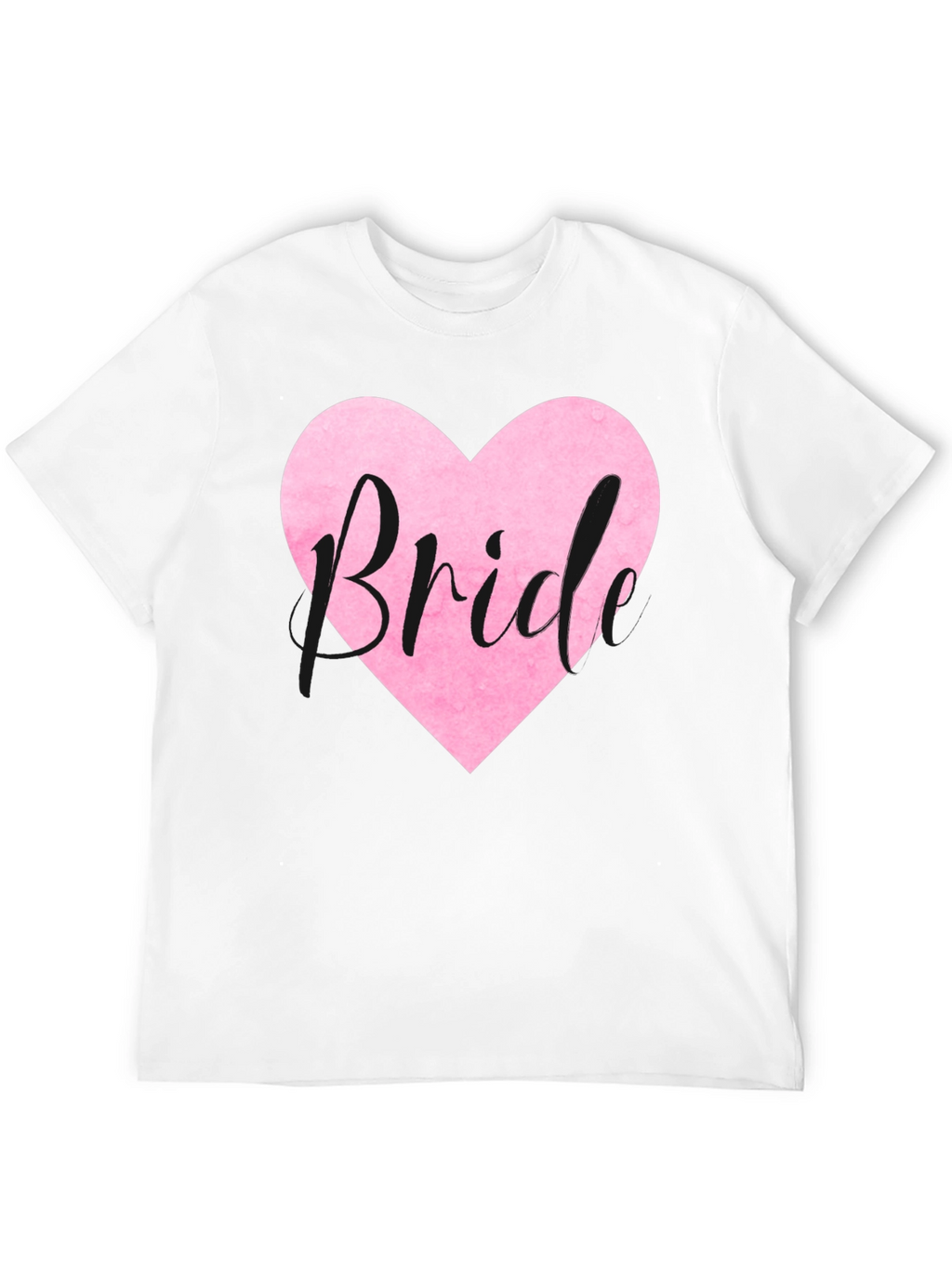 Bride Heart Graphic Tee - Wedding Party T-Shirt